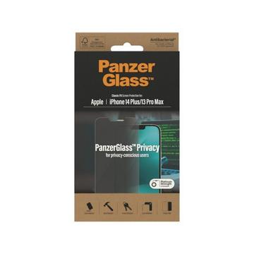 Panzerglass Displayschutz Classic Fit Privacy iPhone 13 Pro Max/14 Plus