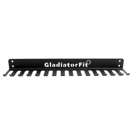 GladiatorFit  Rack de rangement mural en acier pour élastiques et cordes 