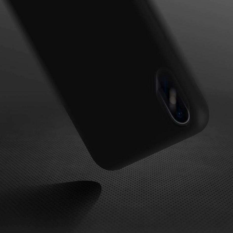 Avizar  Coque Soft Touch iPhone XS Max Noir 
