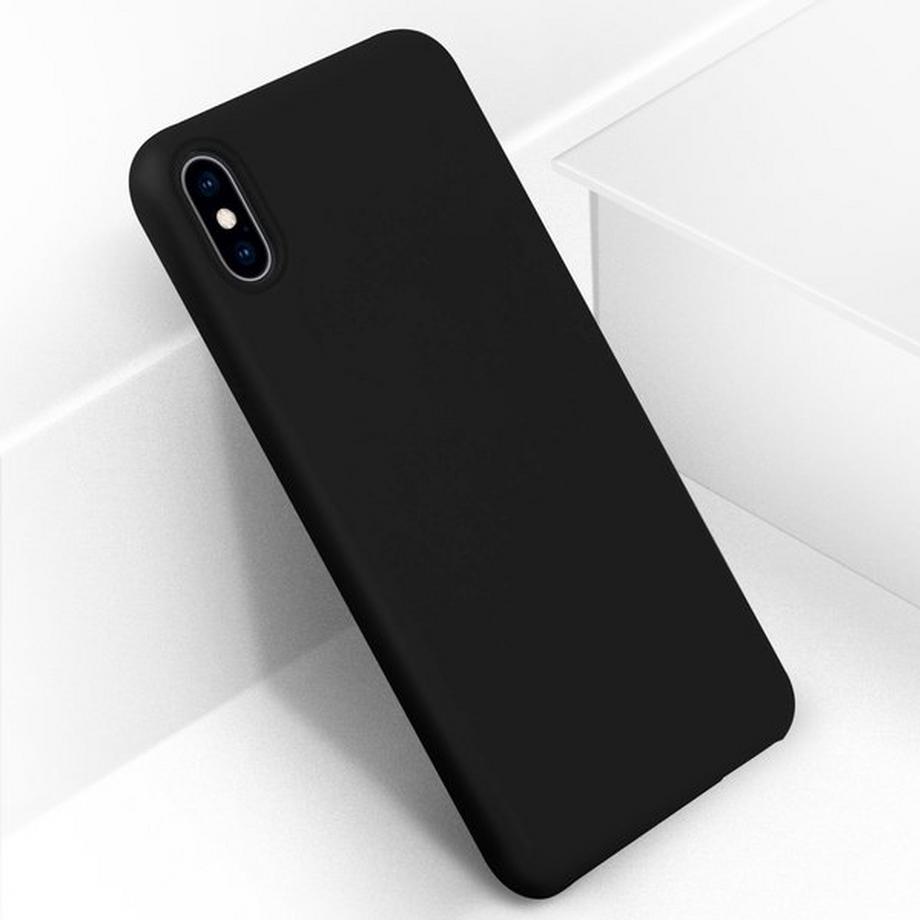 Avizar  Coque Soft Touch iPhone XS Max Noir 