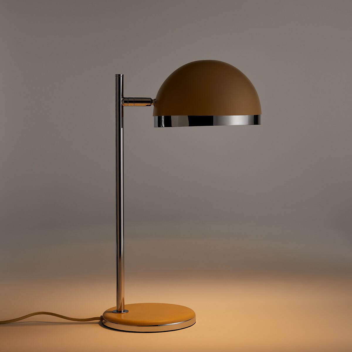 La Redoute Intérieurs Lampe à poser métal fer coloré et chrome  