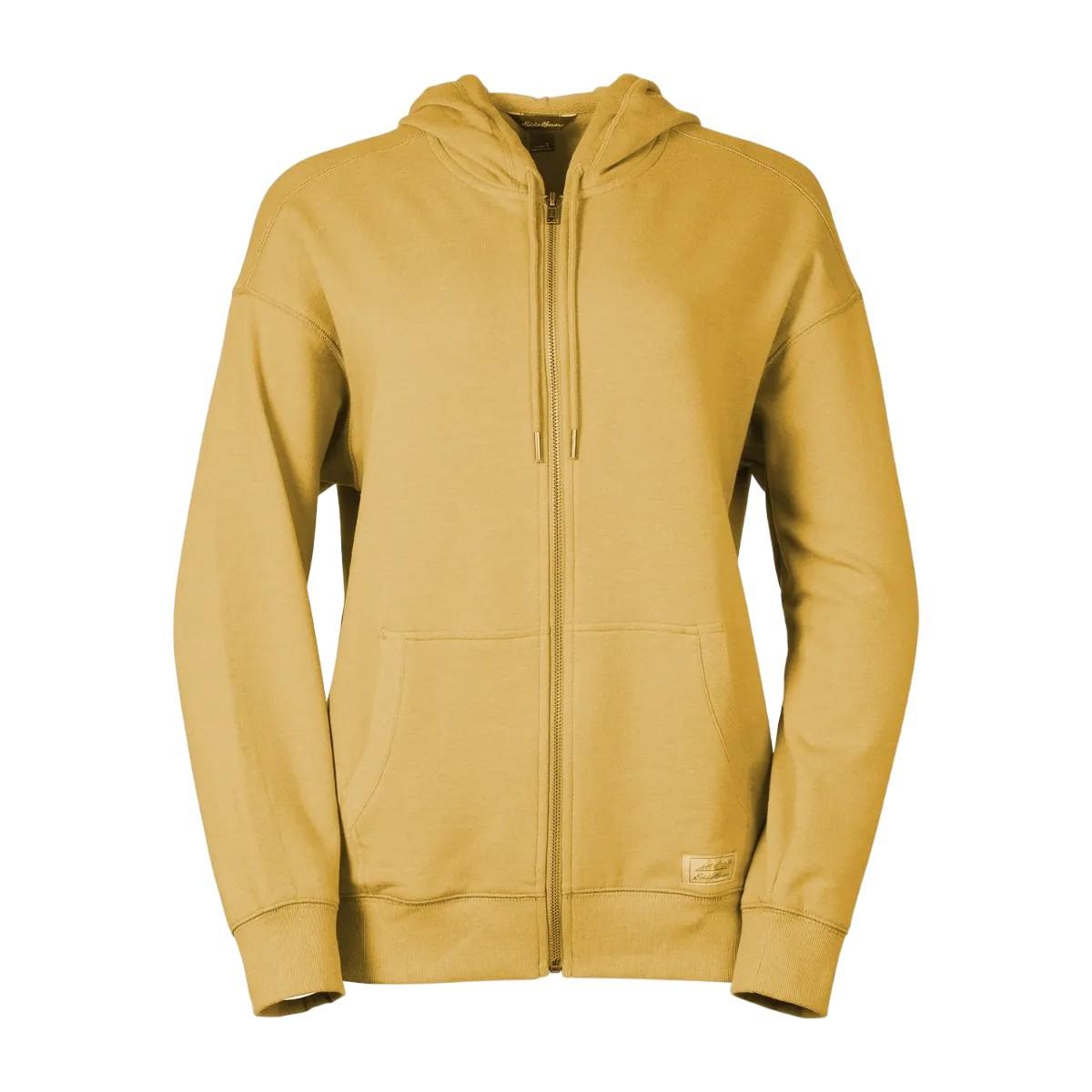 Image of Cozy Camp Hoodie Mit Durchgehendem Reißverschluss Unisex Antikgold L