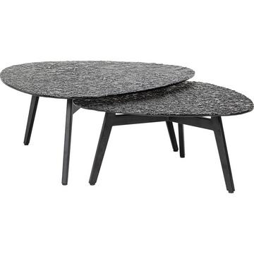 Table basse Riley 84x83 (lot de 2)