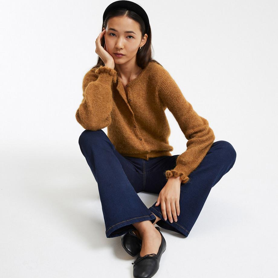 La Redoute Collections Alpakamix Strickjacke  