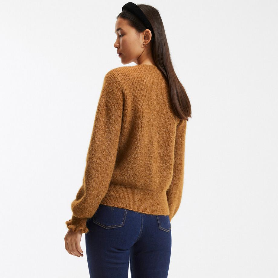 La Redoute Collections Alpakamix Strickjacke  