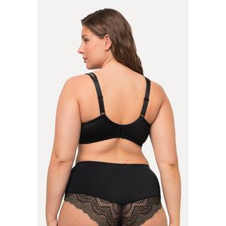 Ulla Popken  Reggiseno con ferretto, pizzo, effetto dorato e coppe morbide, coppa B-E 