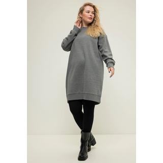 Studio Untold  Abito midi di felpa dal taglio oversize con scollo a girocollo e maniche lunghe 