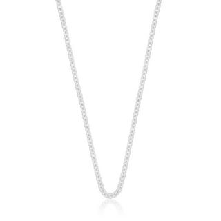 MUAU Schmuck  Collier Rundanker Weissgold 750, 3.1mm, 55cm 