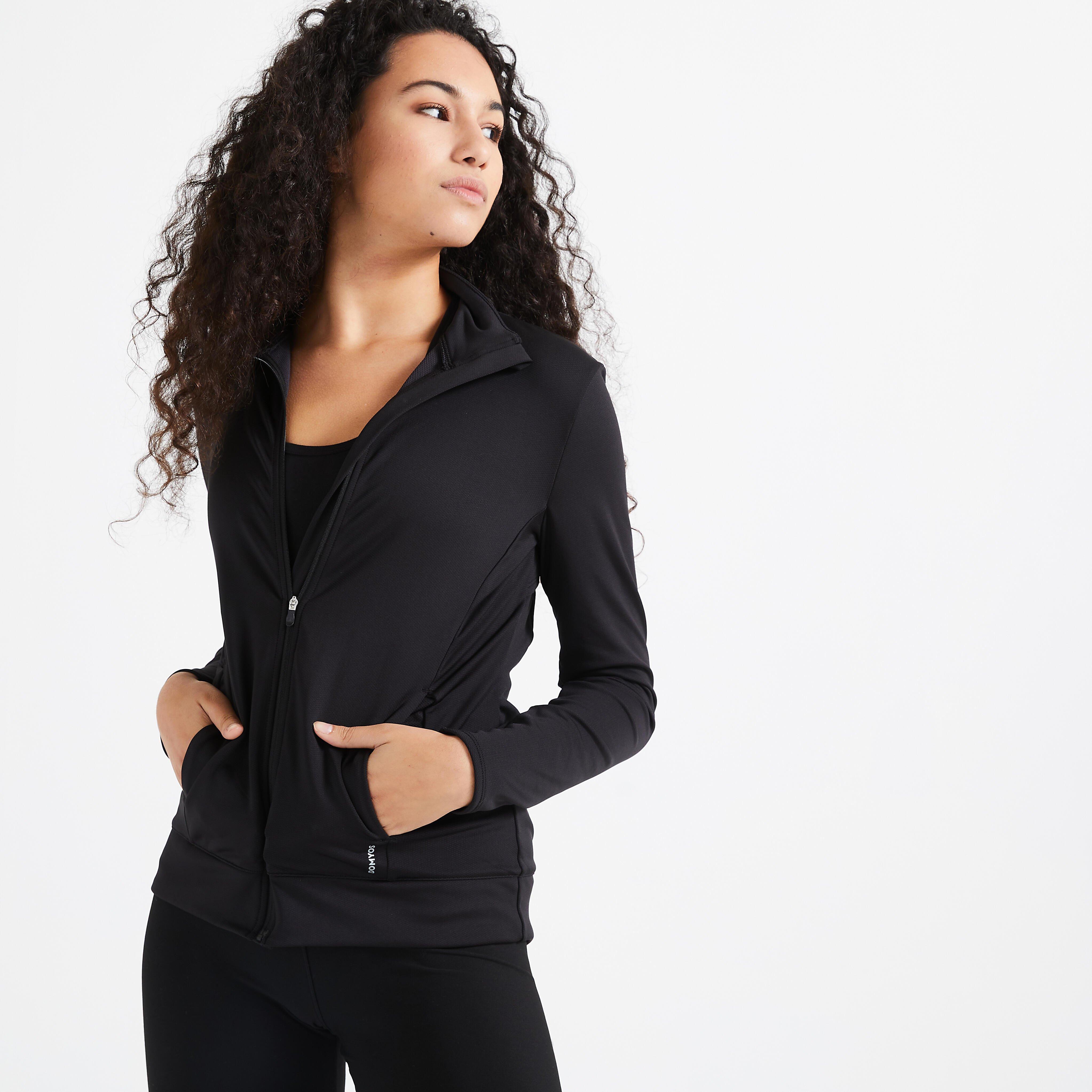 Image of Jacke - Cardio Damen Schwarz Leicht 40