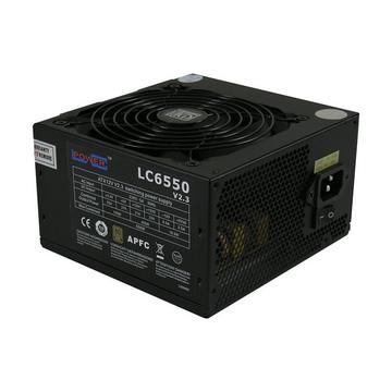 LC6550 V2.3 Netzteil 550 W 20+4 pin ATX ATX Schwarz