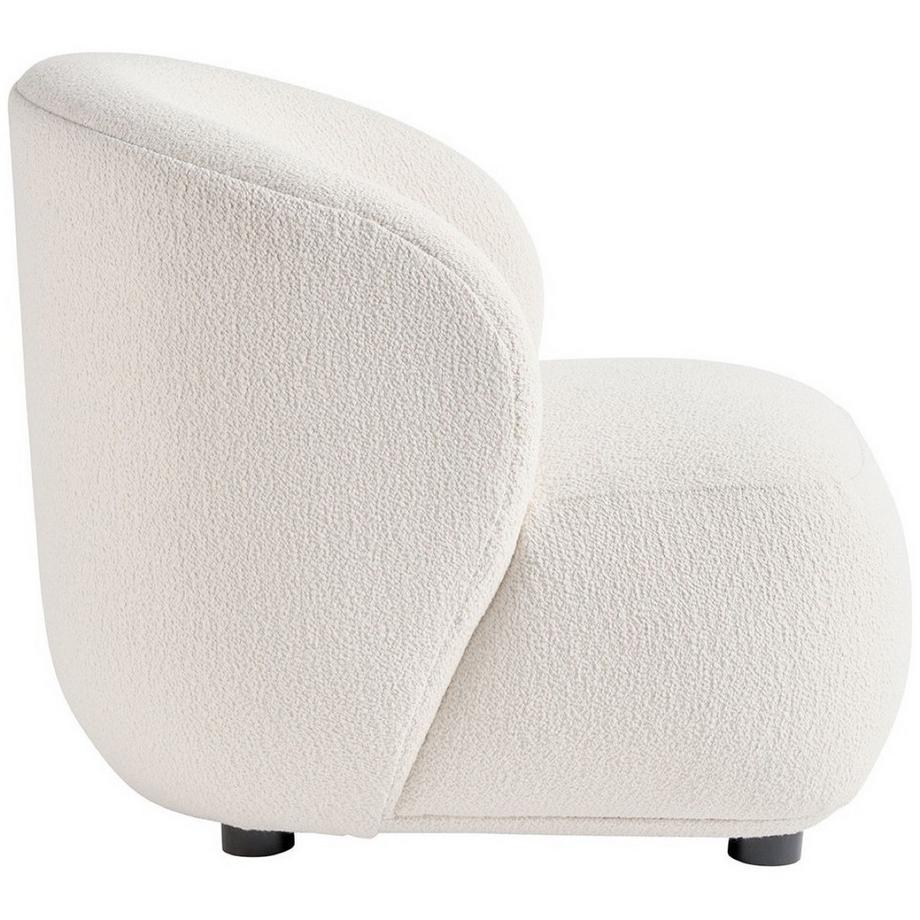 Blanc d'Ivoire Sessel Lisette Bouclé creme  