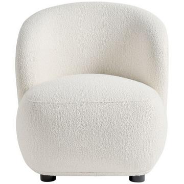 Fauteuil Lisette Bouclé crème