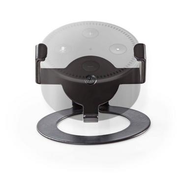 Lautsprecherhalterung | Kompatibel mit: Amazon Echo Dot | Desktop | 1kg | Feststehend | Stahl | Schwarz