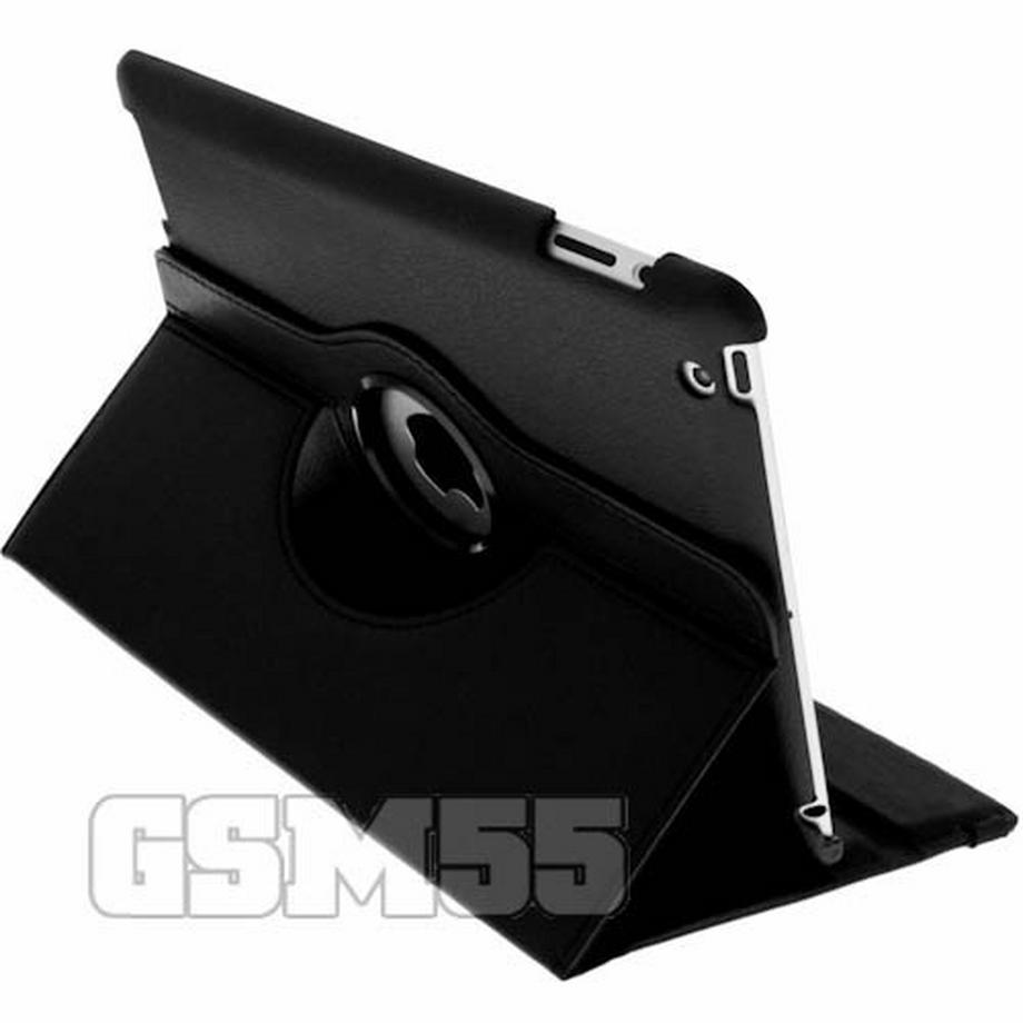 Avizar  Housse Rotatif Noir iPad 1 / 2 / 3 / 4 