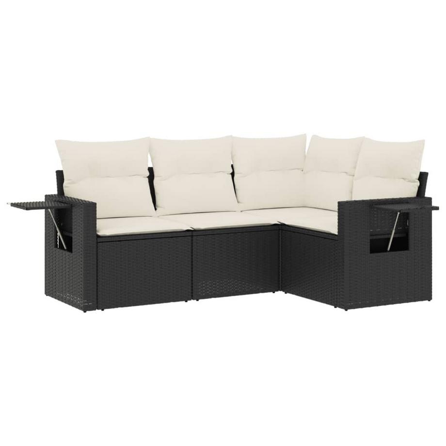 Ensemble de canapés de jardin rotin synthétique
