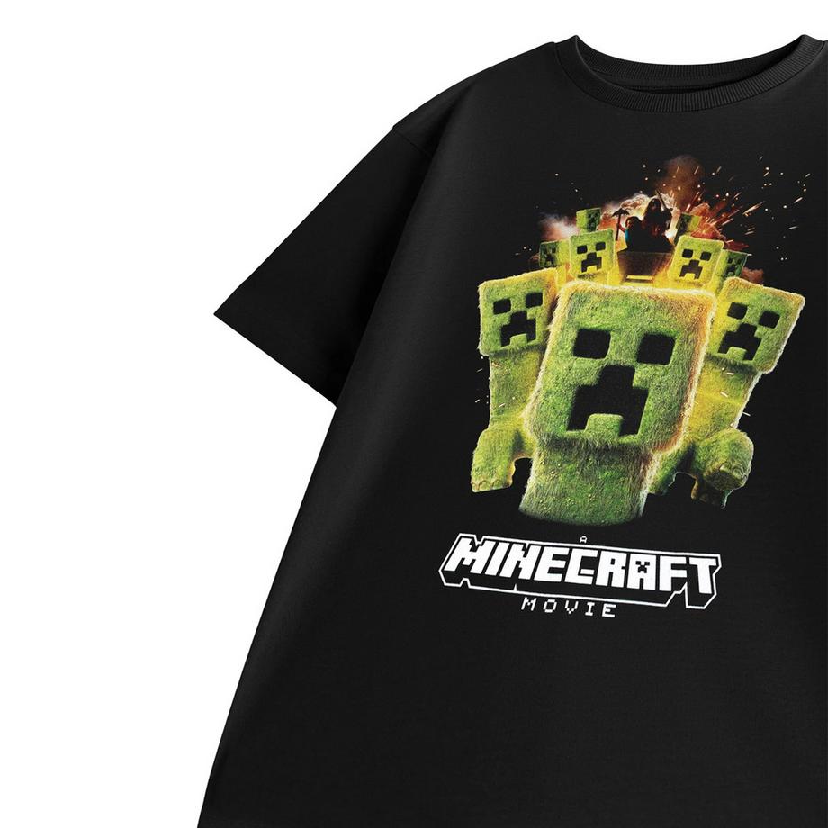 MINECRAFT  T-ShirtManches Courtes Motif Creeper Motiftyle Photo 