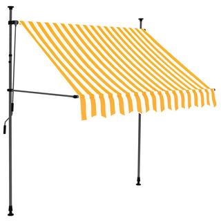 VidaXL Auvent rétractable tissu  