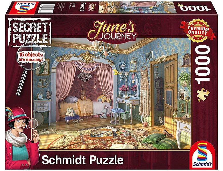 Image of Puzzle June's Journey Schlafzimmer (1000Teile)