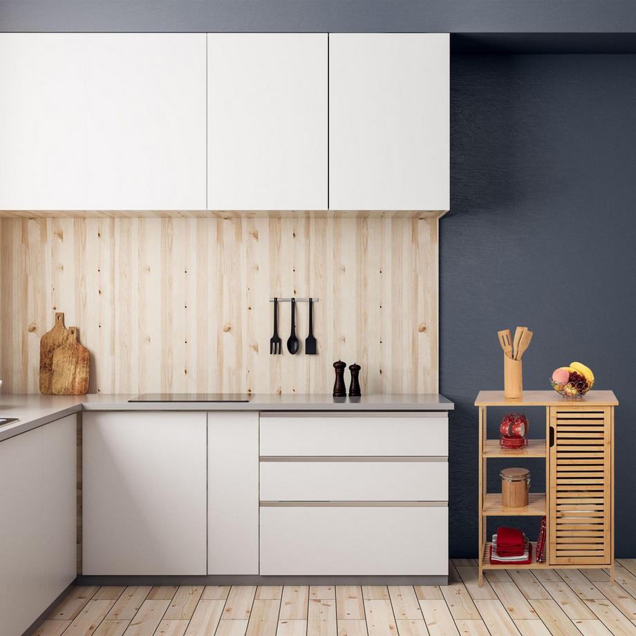 B2X Badezimmerschrank aus Bambus  