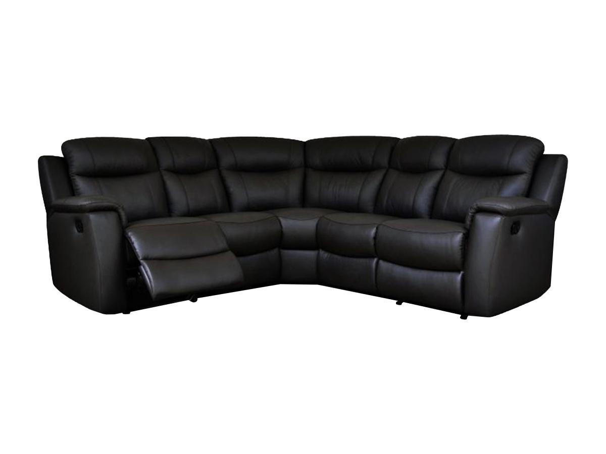 Vente-unique Relaxsofa Leder Ecksofa EVASION  