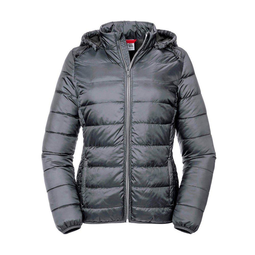 Image of Nano Steppjacke, Mit Kapuze Damen Grau XL