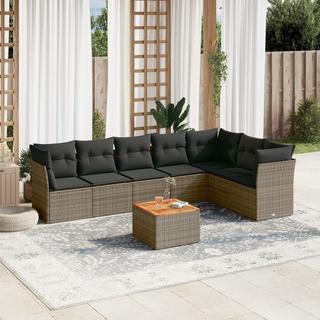 VidaXL Garten sofagarnitur poly-rattan  