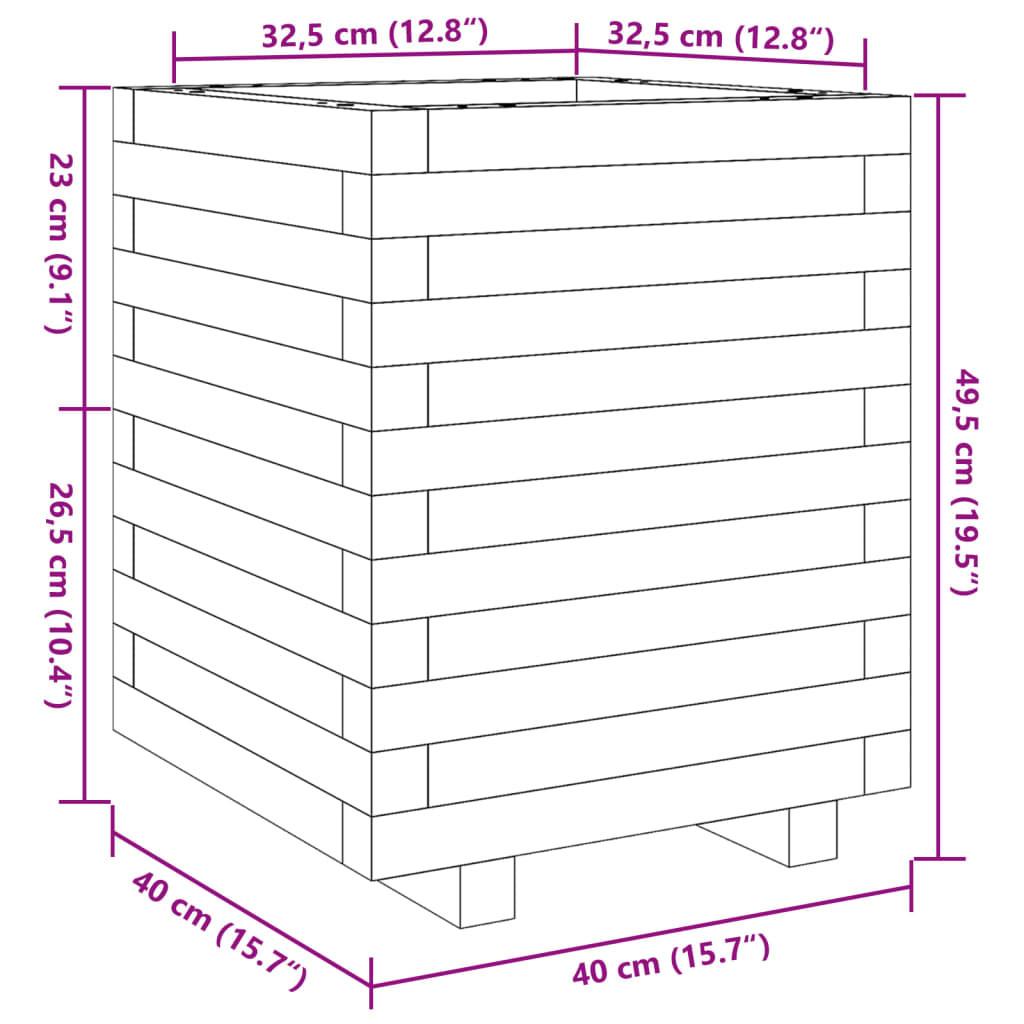 VidaXL Jardinière bois de pin  