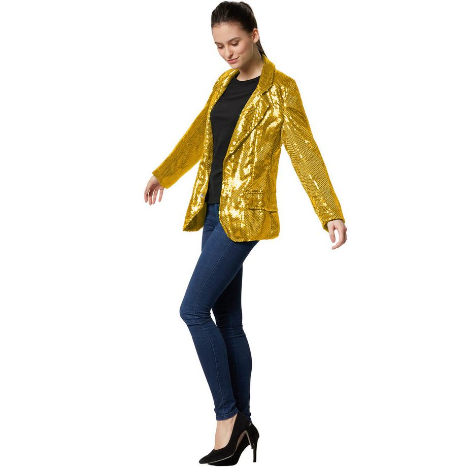Tectake Veste à Paillettes  