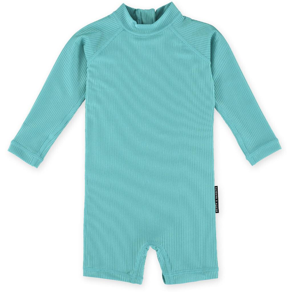 Beach & Bandits  Badeoverall Baby Ribbed Coastal 