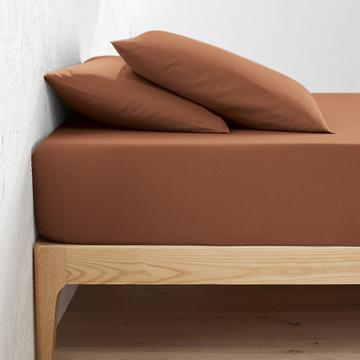 Unifarbenes Fixleintuch aus Bio-Baumwolle Scenario