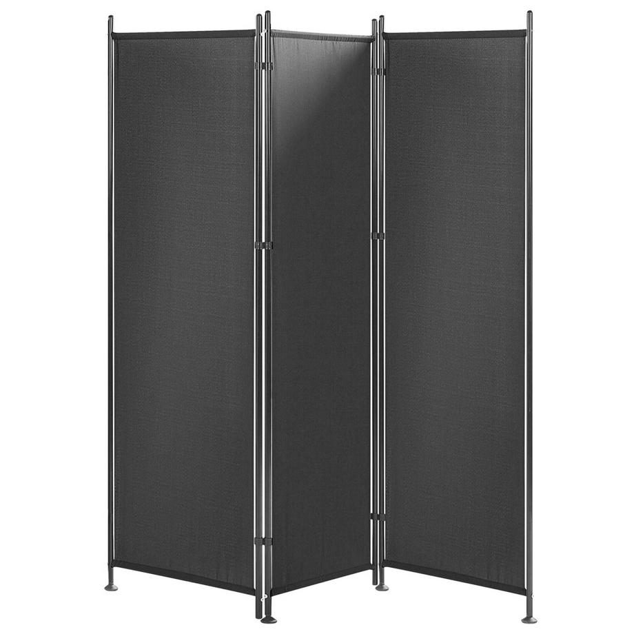 Beliani Divisorio per ambienti a 3 pannelli en Tessuto NARNI  