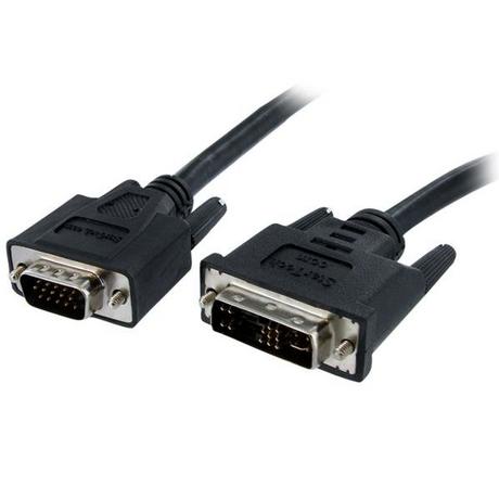 STARTECH.COM  StarTech.com Câble écran DVI vers VGA - DVI-A (M) vers VGA HD15 (M) - 1m - Cordon DVI-A vers VGA 