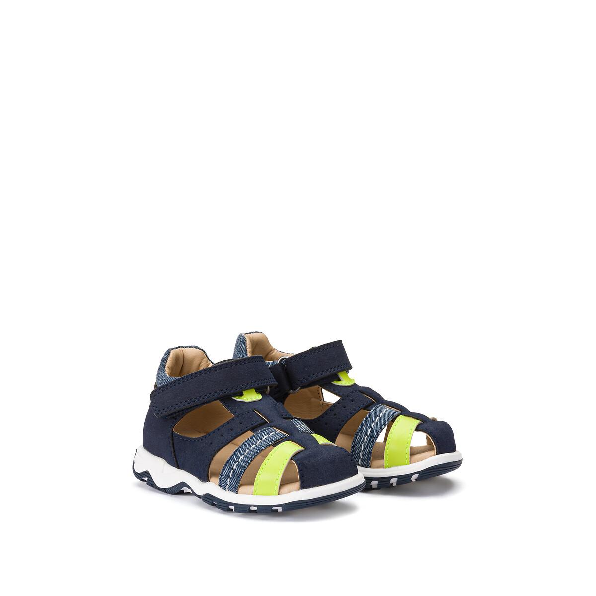 Image of Sandalen Mit Klettverschluss Unisex Blau 19