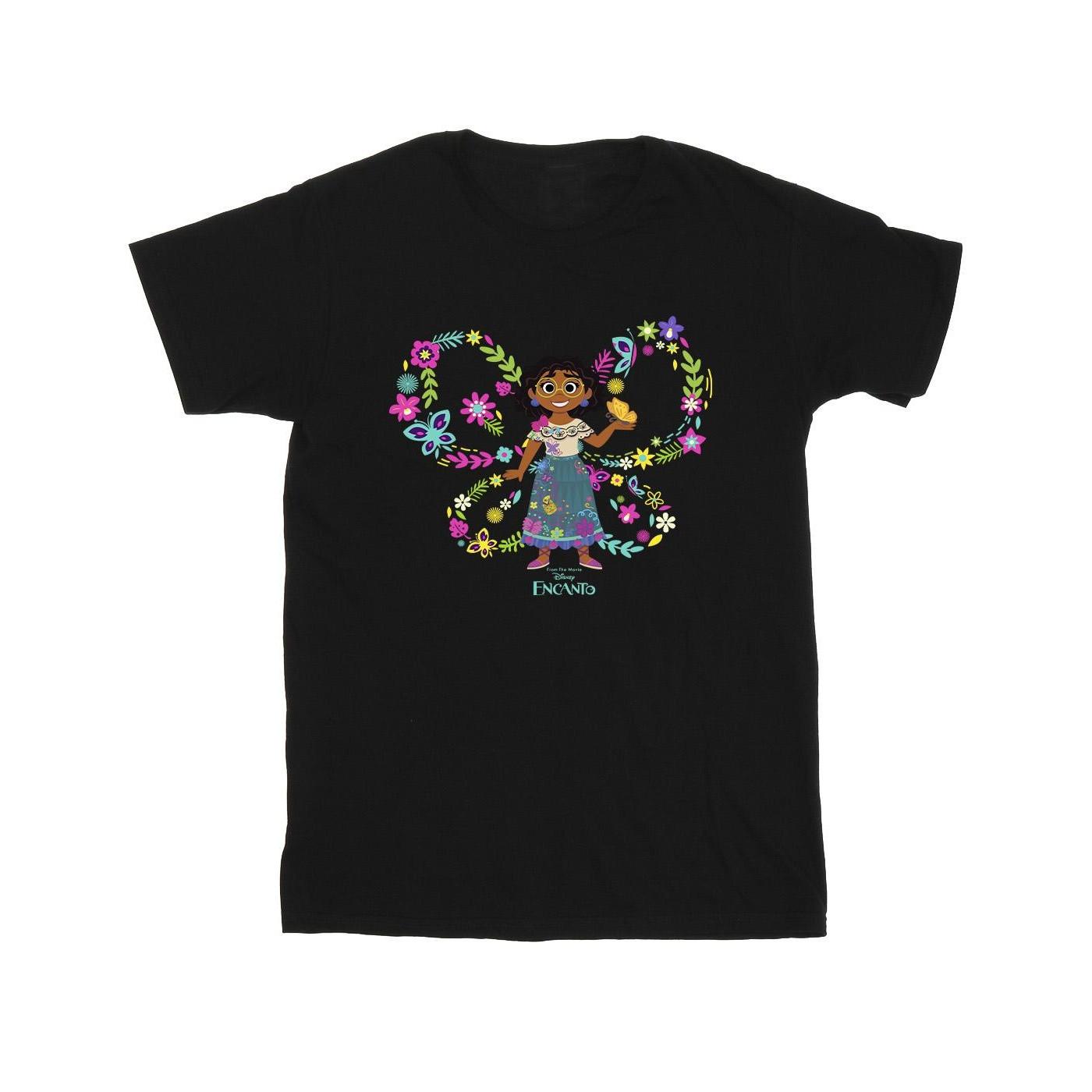 Image of Encanto Mirabel Butterfly Tshirt Herren Schwarz 5XL