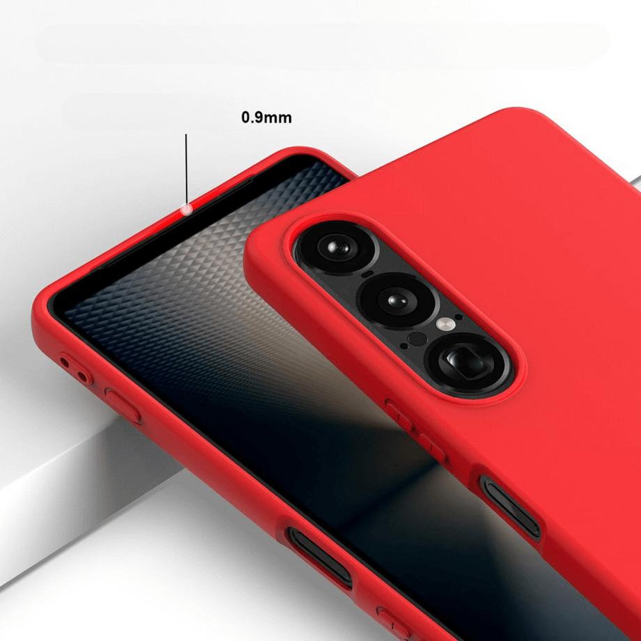 Cover-Discount  Sony Xperia 1 VII - Custodia in gomma siliconica 