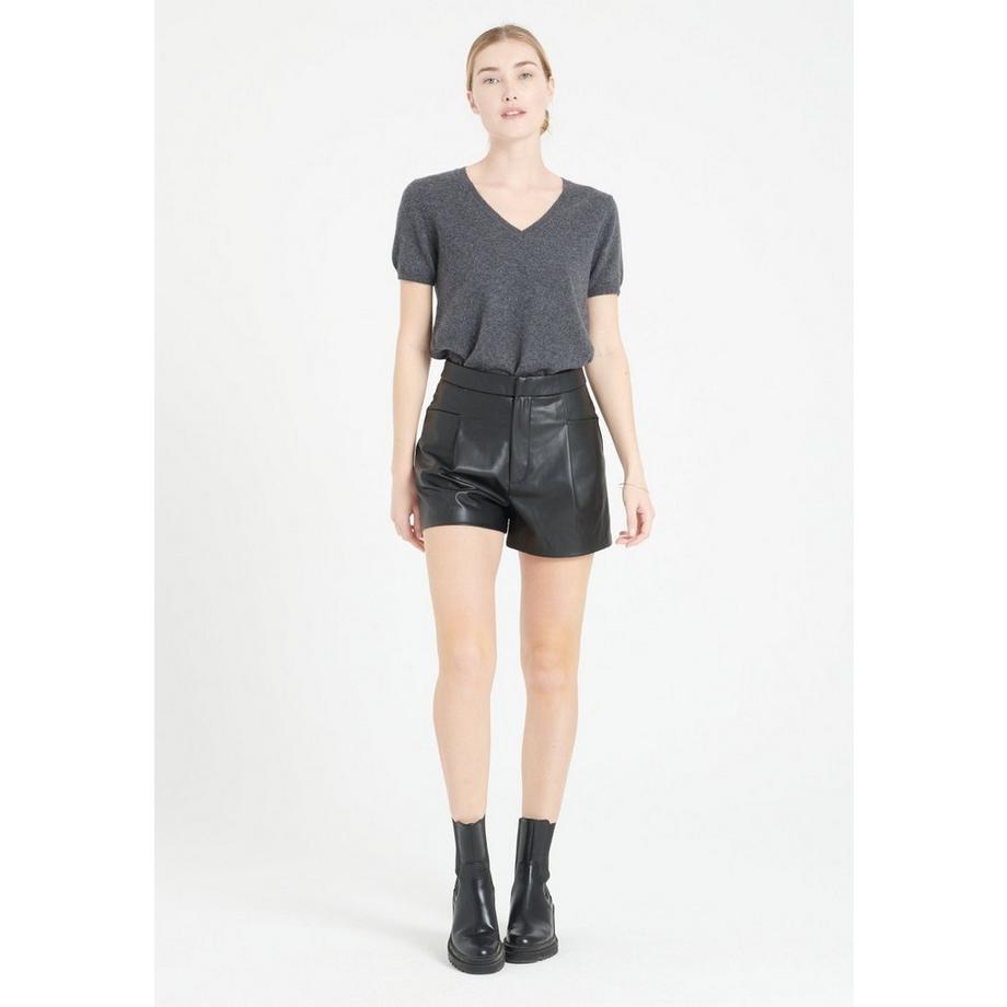 Studio Cashmere8 LILLY 14 Maglia Scollo a V Maniche Corte  