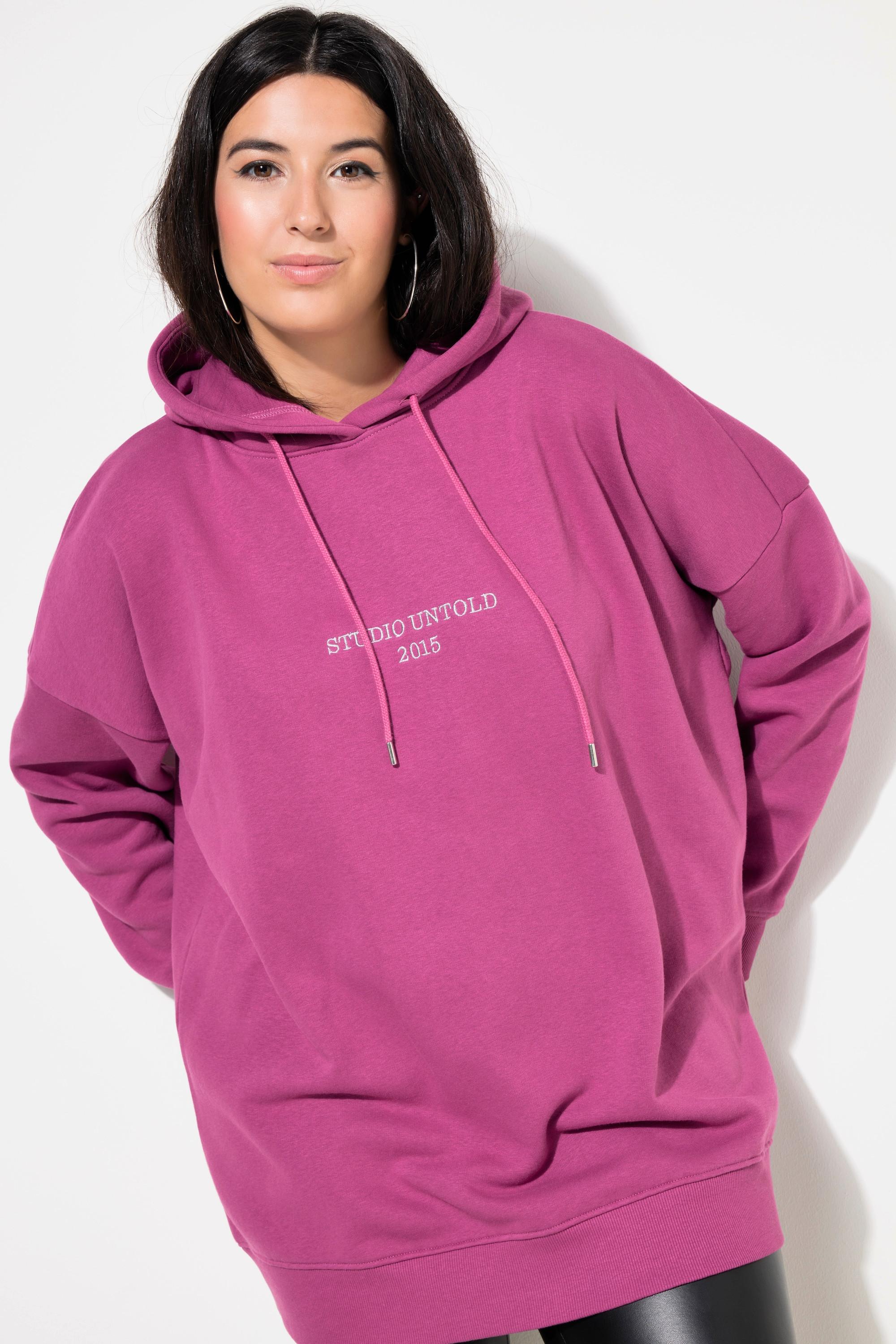 Studio Untold  Hoodie, oversized, Stick-Statement, Kapuze, Langarm 