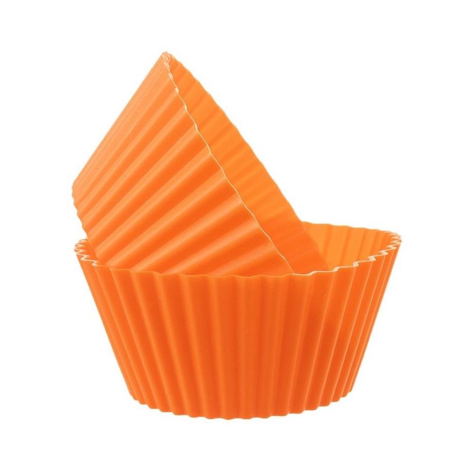 Orion  6er-Set flexible Silikonformen zum Muffinbacken 