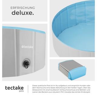 Tectake  Piscine pliable pour chien NELE 