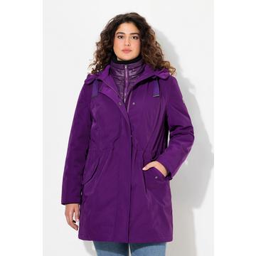 Parka Performance HYPRAR con collo alto, cappuccio e materiale riciclato