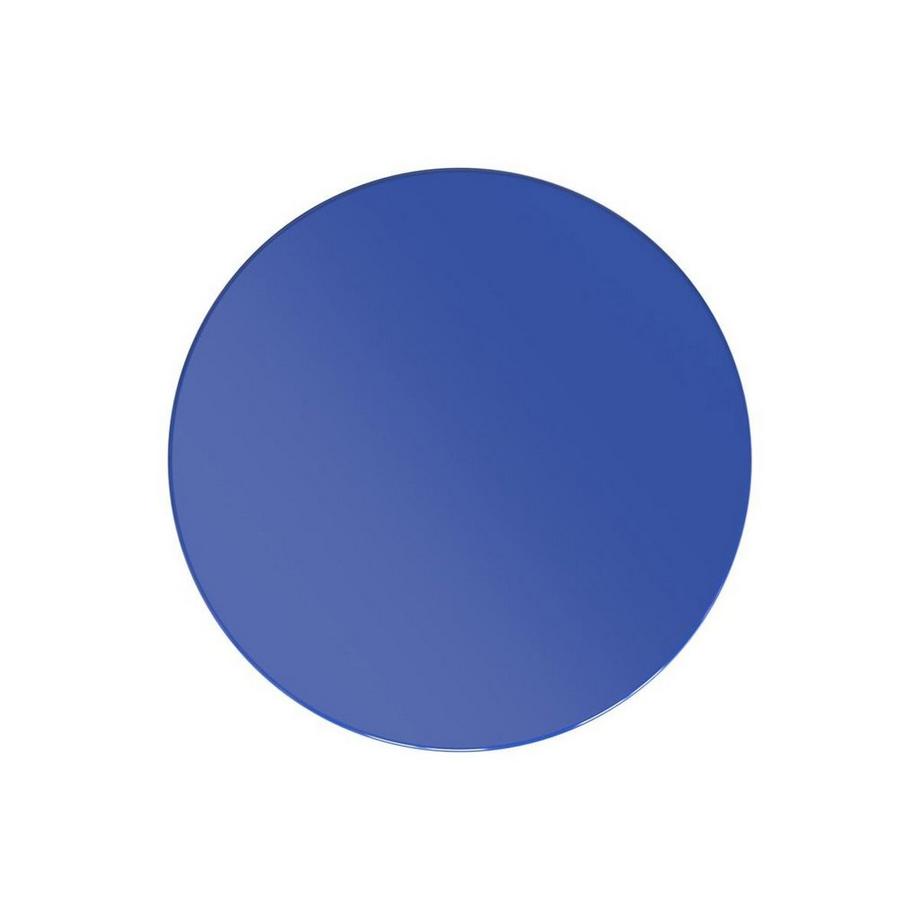 Vente-unique Table d'appoint en métal - Bleu - ZOLIMI  