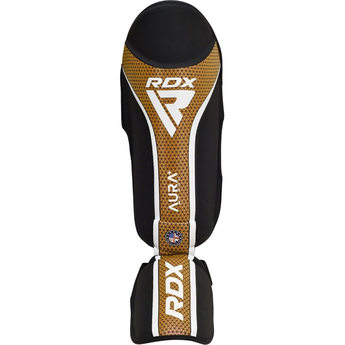 RDX SPORTS  RDX Schienbeinschützer Aura Plus T-17 Black Golden-M 