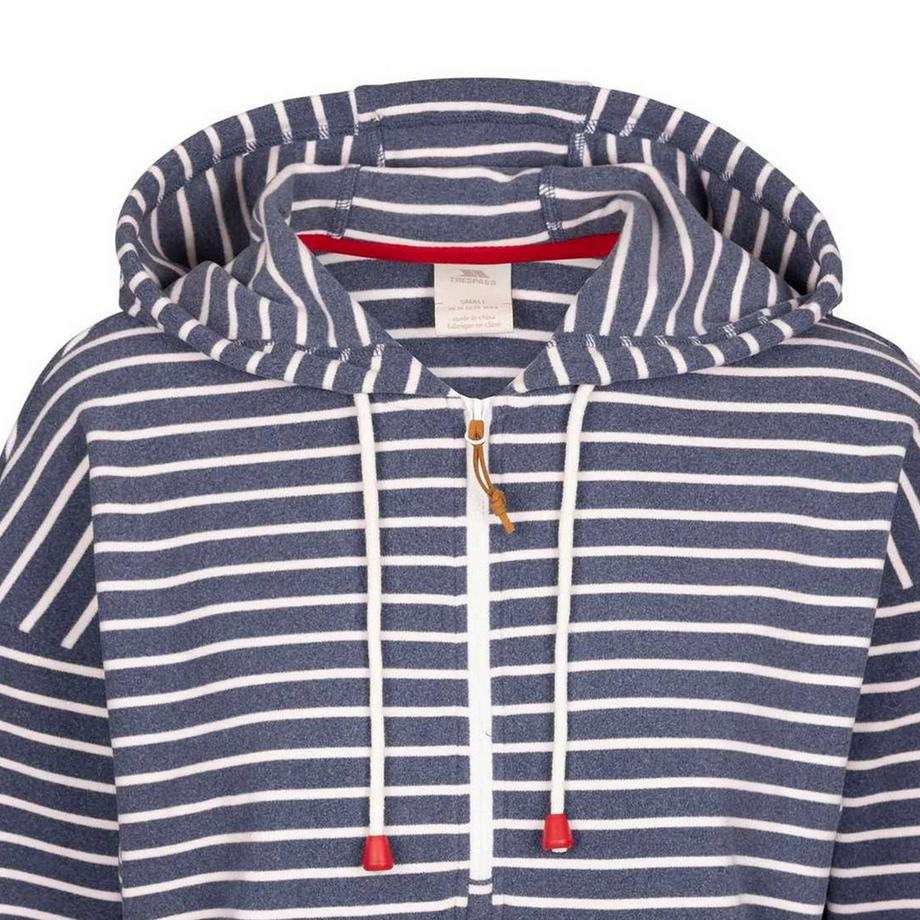 Trespass Softly Gestreifter Kapuzenpullover  