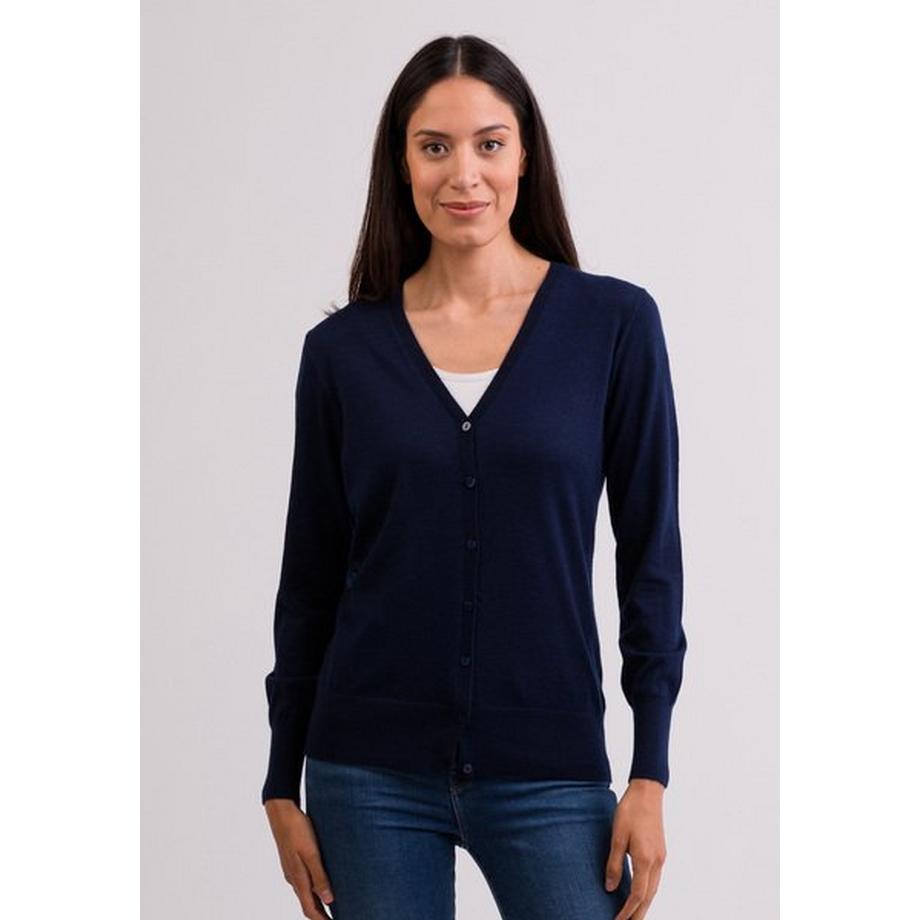 CASH-MERE.CH Kaschmir V-Ausschnitt Cardigan  