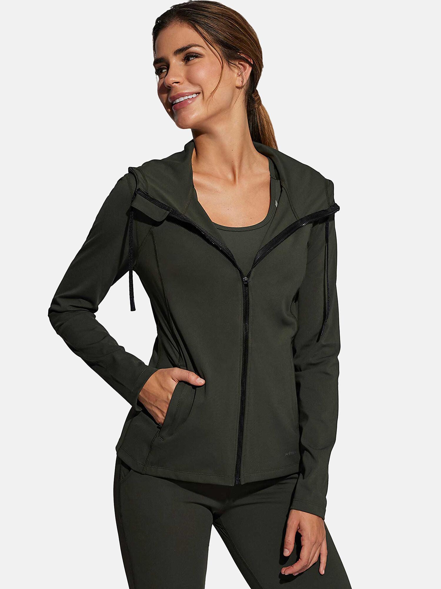 Selmark  Veste de sport zippée à capuche Tech ST5 