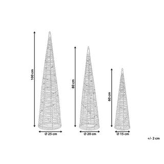 Beliani en Materiale sintetico Moderno TUELSO  