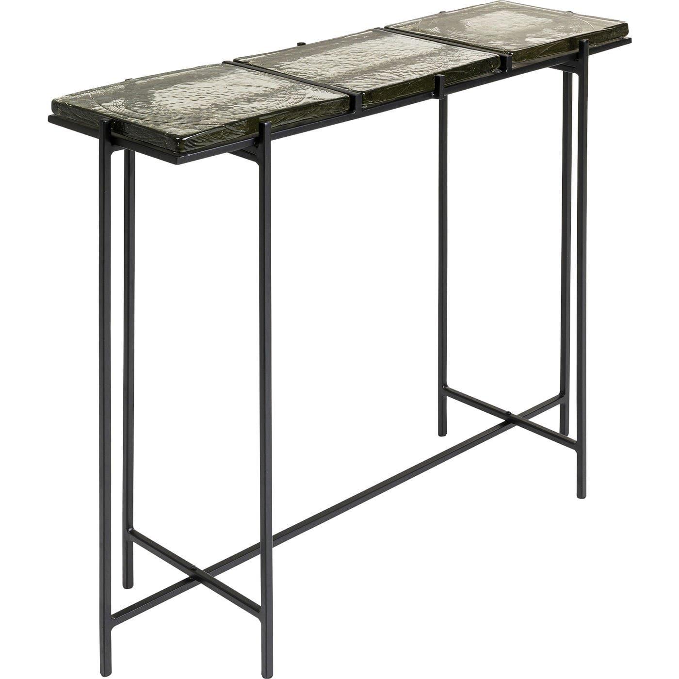 KARE Design Console Ice Black 98x80  