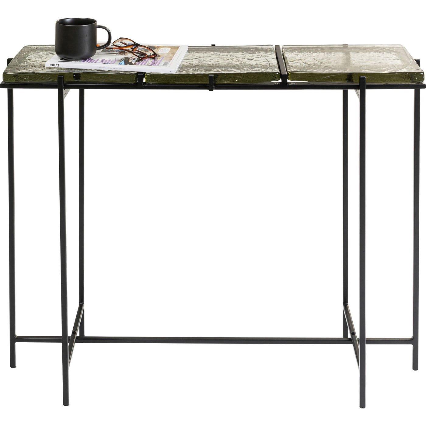 KARE Design Console Ice Black 98x80  