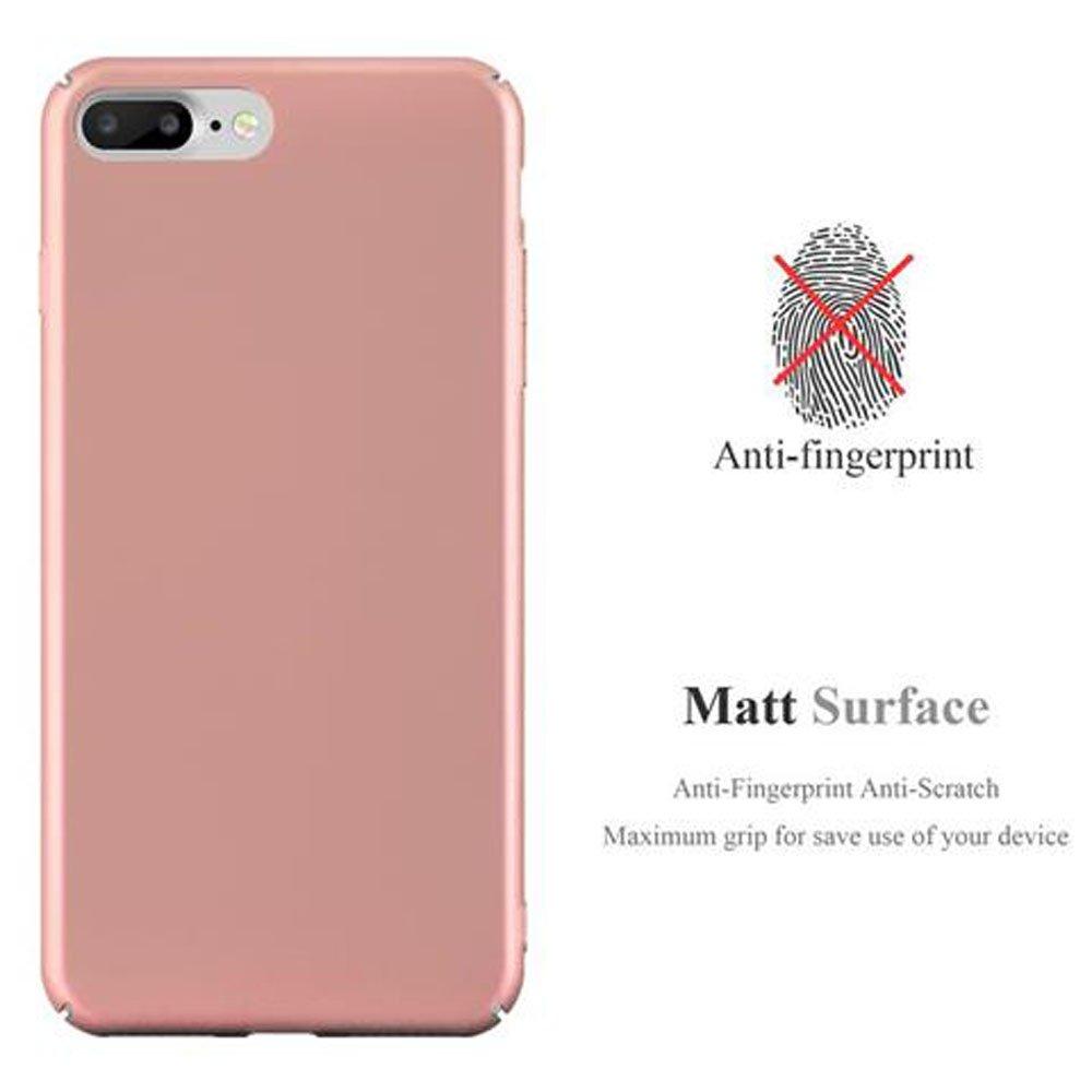 Cadorabo  Hülle für Apple iPhone 7 PLUS  7S PLUS  8 PLUS Hard Case in Metall Optik 