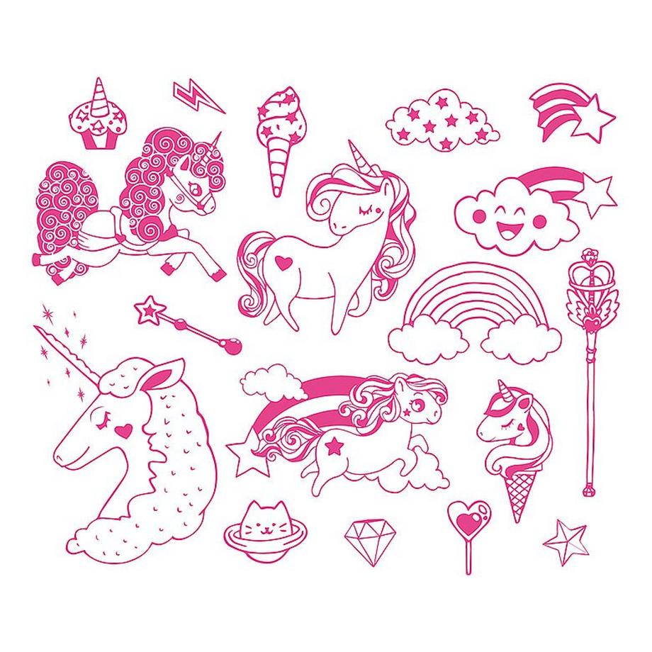 Aladine Stampo Minos Einhörner  